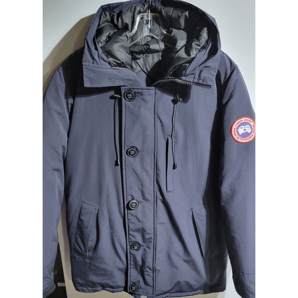 Canada Goose Chateau Puffer Down Parka Navy Blue Size S/P